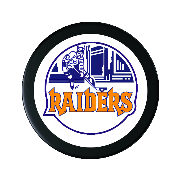 WHA Retro Style  1970's New York Raiders Souvenir Hockey Puck NEW