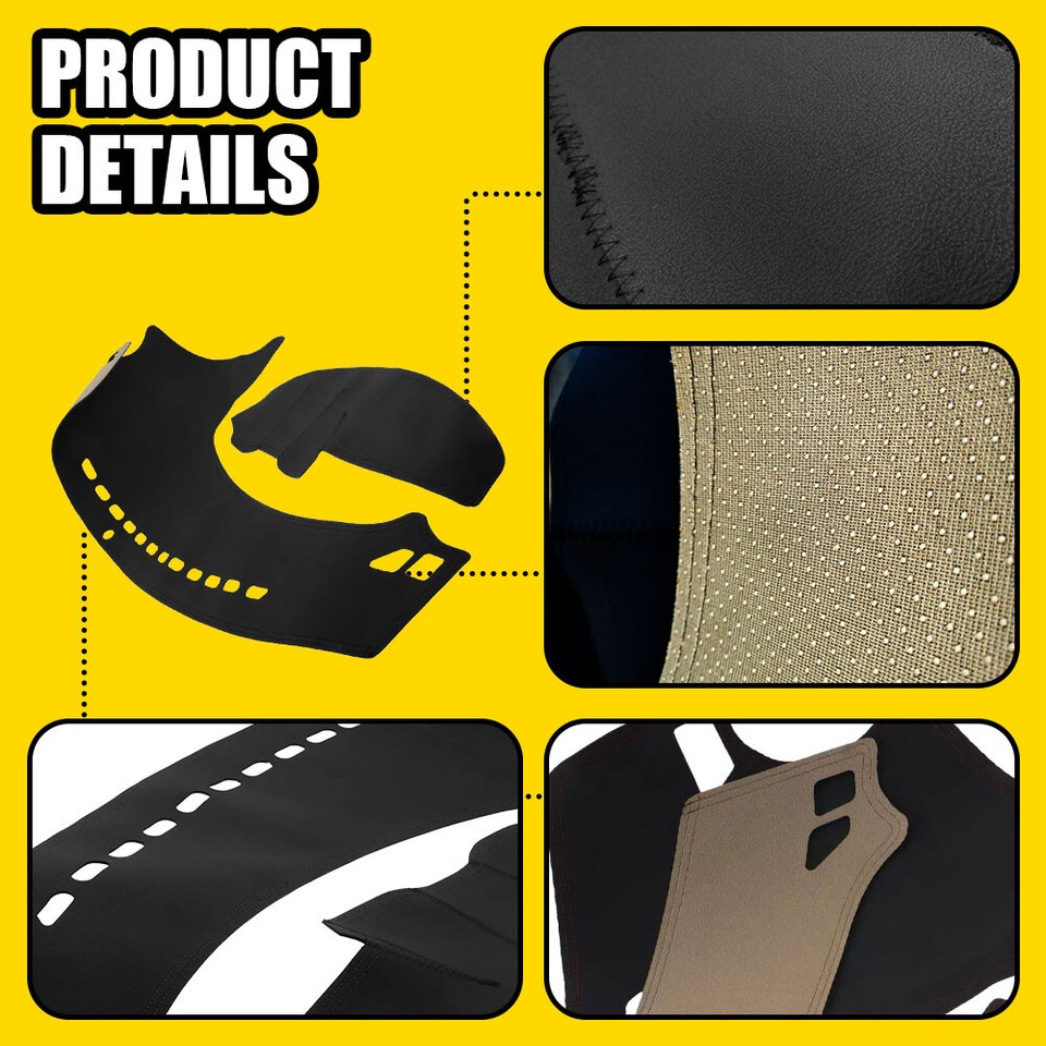 Dashboard Cover for 20102013 Mazda 3 Dashboard Pad Dash Mat Accessories Black eBay