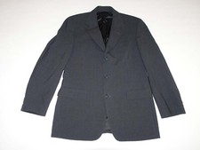 Brooks Brothers Men's Stretch Suit Jacket Size 41 Regular Charcoal Gray Wool 41R
