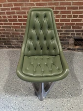 Set of 3 Vladmir Kagan Sculpta Chrome Chairs by Chromcraft, Star Trek