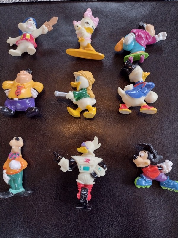 Kellogg's 1991 - Disney Figurines - Lot of 9 different