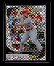 Paul DeJong 2020 Panini Prizm Power Plaid Prizm #225 #/75