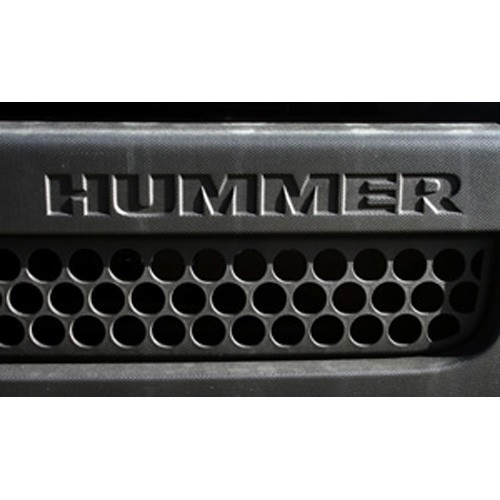 20062010 For GMC HUMMER H3 Front Bumper Vinyl Stickers Chrome Letters
