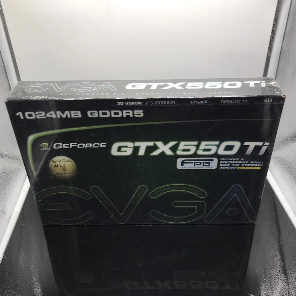 EVGA NVIDIA GeForce GTX 550 Ti Graphics Card (1 GB GDDR5) New In Box - Image 2 of 4