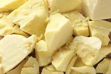 100% Pure & Unrefined Cocoa Butter – Bulk 55 lb / 25 kg Block. From Costa Rica