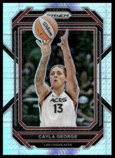 2023 Panini Prizm WNBA #58 Cayla George Silver