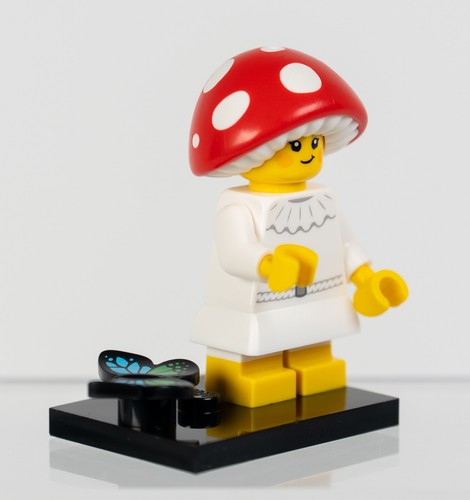 LEGO CMF Series 25 Mushroom Sprite Minifigure. New + Fast Shipping - Picture 3 of 5