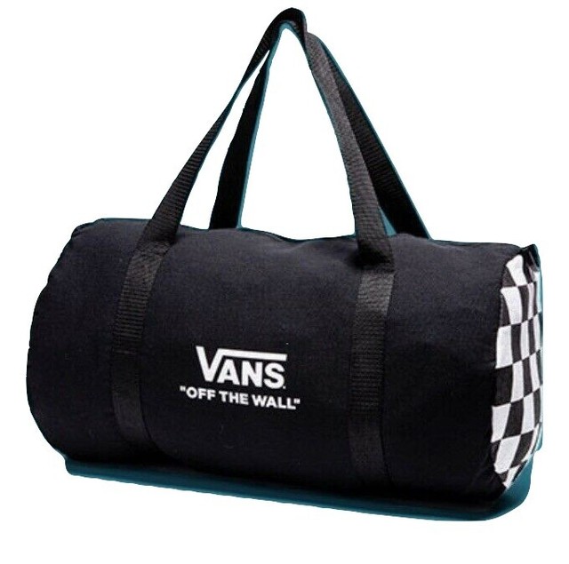 vans checkered duffle bag