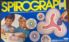 Kenner Spirograph Toy Set Instructions And Paper 1986 Vintage Drawing Art Kids