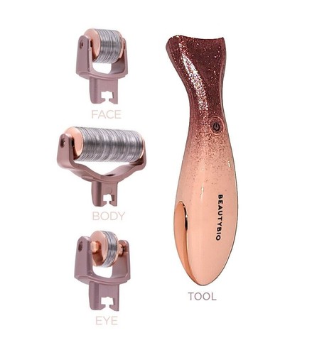 BeautyBio GloPRO Microneedling Tool mit Gesicht Augen & Körper Rollen - Wählen Sie 'N' Choose - Bild 3 von 33
