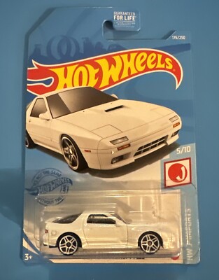 Hot Wheels 1989 Mazda Savanna RX-7 FC35 (White) 2021 New Old Stock