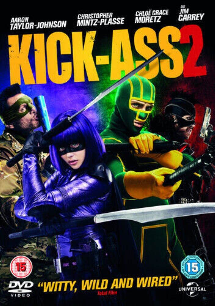 Kick Ass 2 DVD Jim Carrey FREE SHIPPING