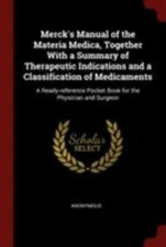 Merck's Manual of the Materia Medica, Toget- paperback, Anonymous, 9781375836739