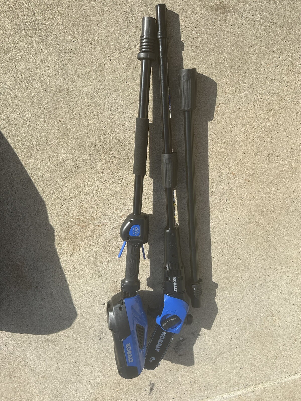 Kobalt 40v MAX 8“ Cordless Electric POLE SAW Recall Handle eBay