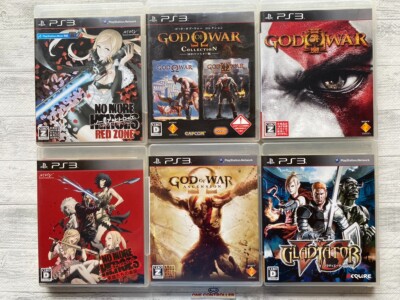 SONY PS3 No More Heroes & God of War & Gladiator VS set from Japan