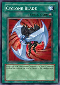 Cyclone Blade - DP05-EN018 - Common - 1st Edition x3 - Lightly Played