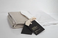 RH Restoration Hardware Dune SLOANE HEATHERED COTTON COLLECTION Euro Sham Pillow