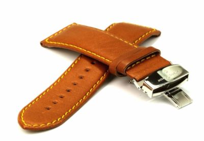 Classic Leather 26 mm Watch Band AK476YG_K0017826 main image 0