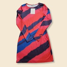 BNWT Morrisday Multicoloured Bodycon Long Sleeved Party Dress Size Medium 