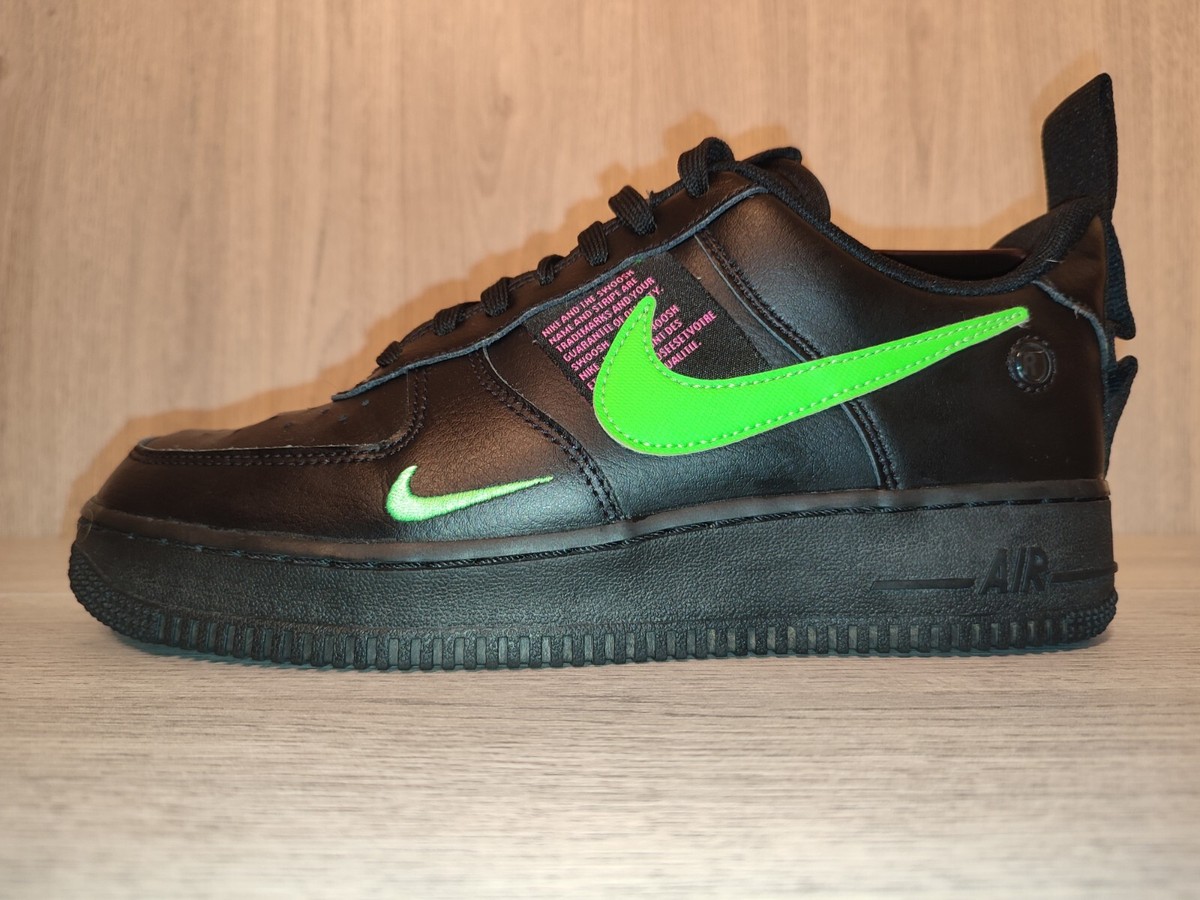 Nike Air Force Low LV8 UL Utility Black Hyper Pink Scream Green
