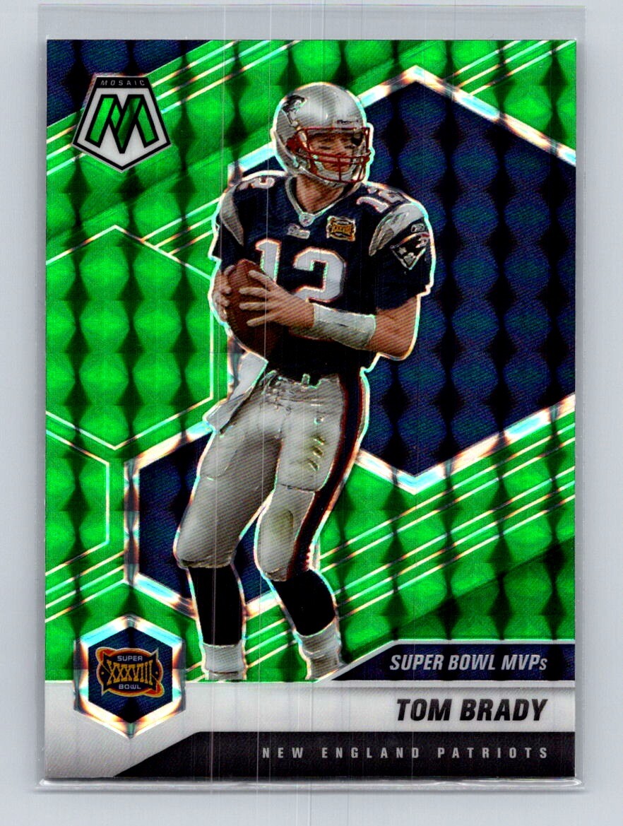 2021 Panini Mosaic #282 Tom Brady Green Mosaic | eBay