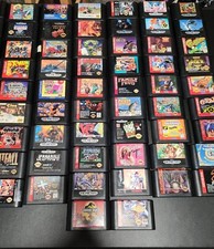 Sega Genesis Lot games, 116 Games, Cleaned Tested And Working, Authentic