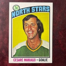 1976-77 Topps Set CESARE MANIAGO #240 NORTH STARS NM/MINT+ *HIGH GRADE* VENDING