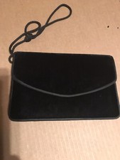 Valerie Stevens Velvet Evening purse, Black