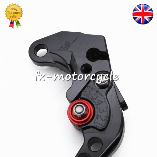 Palancas de embrague de freno cortas CNC para Suzuki GSXR1000 2001-2004 GSX250R 2016-2021 - Imagen 10 de 12