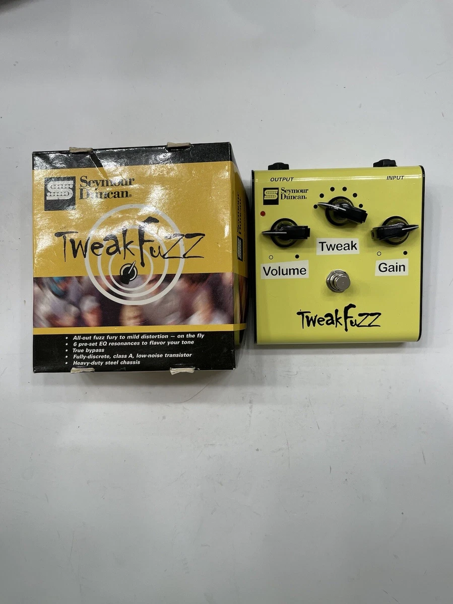 Seymour Duncan SFX-02 Tweak Fuzz Distortion Tweakfuzz Rare Guitar 