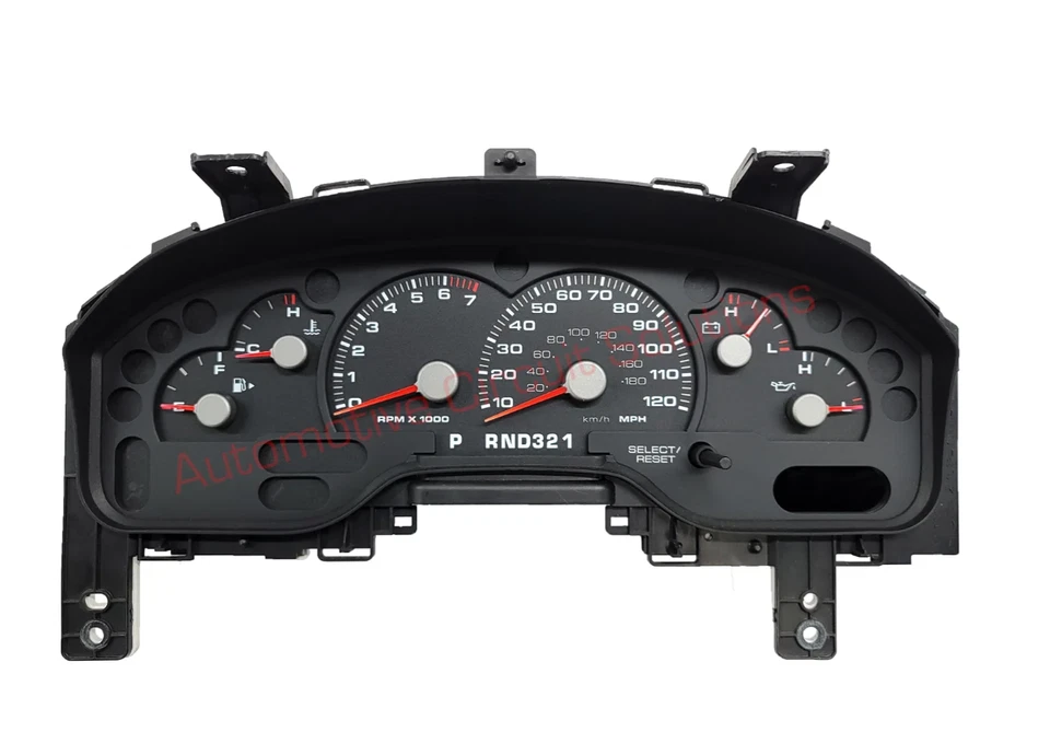 2004-2005 福特 Sport Trac 仪表盘仪表盘显示 [维修服务] — 第 4/4 张图片