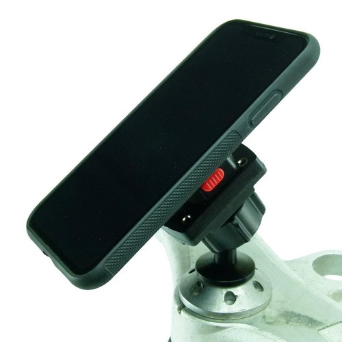 Bike Stem Mount & TiGRA Case for iPhone 12 Pro Max fits Honda Blackbird/Kawasaki - Picture 1 of 5