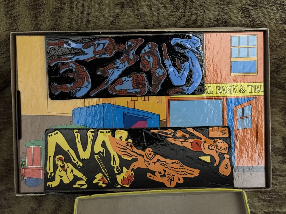 1974 Spider-Man Colorforms Adventure Set Unused Spiderman New Old Stock ...