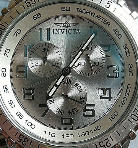 USATO S/S MEN'S INVICTA 100 METRO Cronografo Orologio Al Quarzo 6620  rendendo la storia | eBay