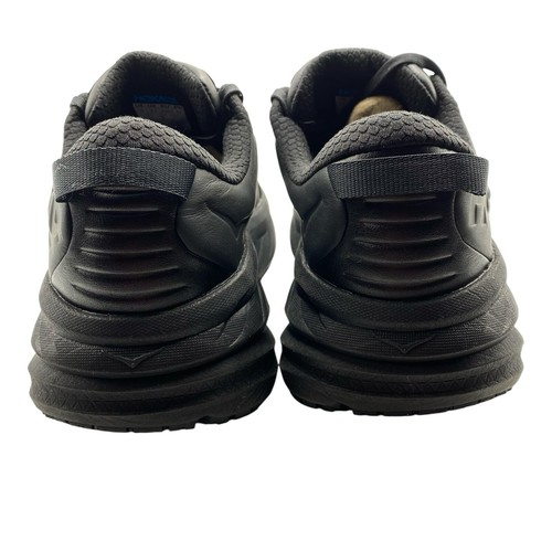 ZAPATOS DE TRABAJO HOKA ONE BONDI SR MUJER TALLA 7.5 ZAPATILLAS CUERO USADOS UNA VEZ L13 - Imagen 8 de 12