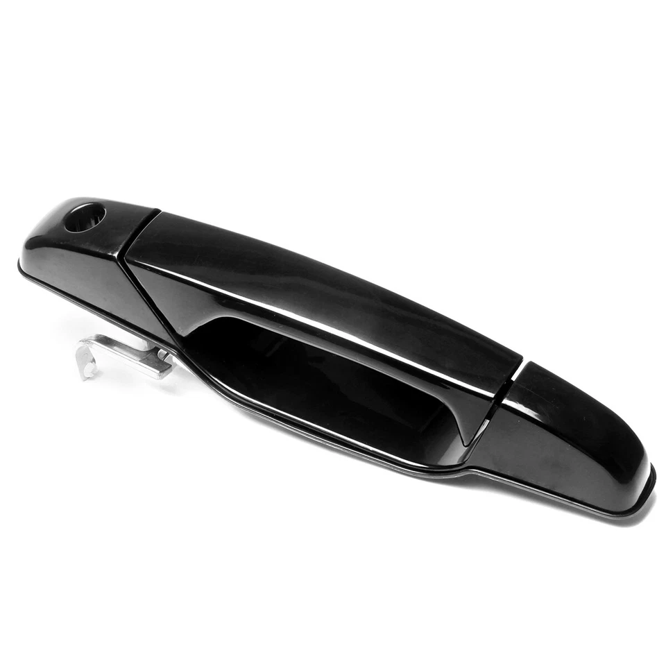 4X Door Handle Gloss Black Fits 2007-2014 Chevy Tahoe Silverado GMC Yukon Sierra Foto 4 de 4