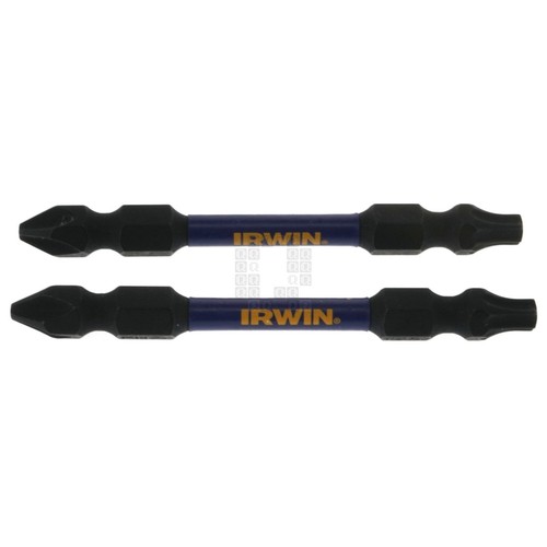 Irwin IWAF32DEP2T252 T25/#2 Phillips Double-Ended Impact Power Bits, 2-Pack - 第 3/14 張圖片
