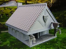 Bar Tavern Pub Shop Inn Building Scatter Terrain Scenery 3D Printed Model