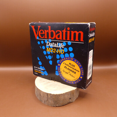 5,25 Floppy Leerdisketten 10x Verbatim DataLife MD 2HD 5,25  NEU & OVP
