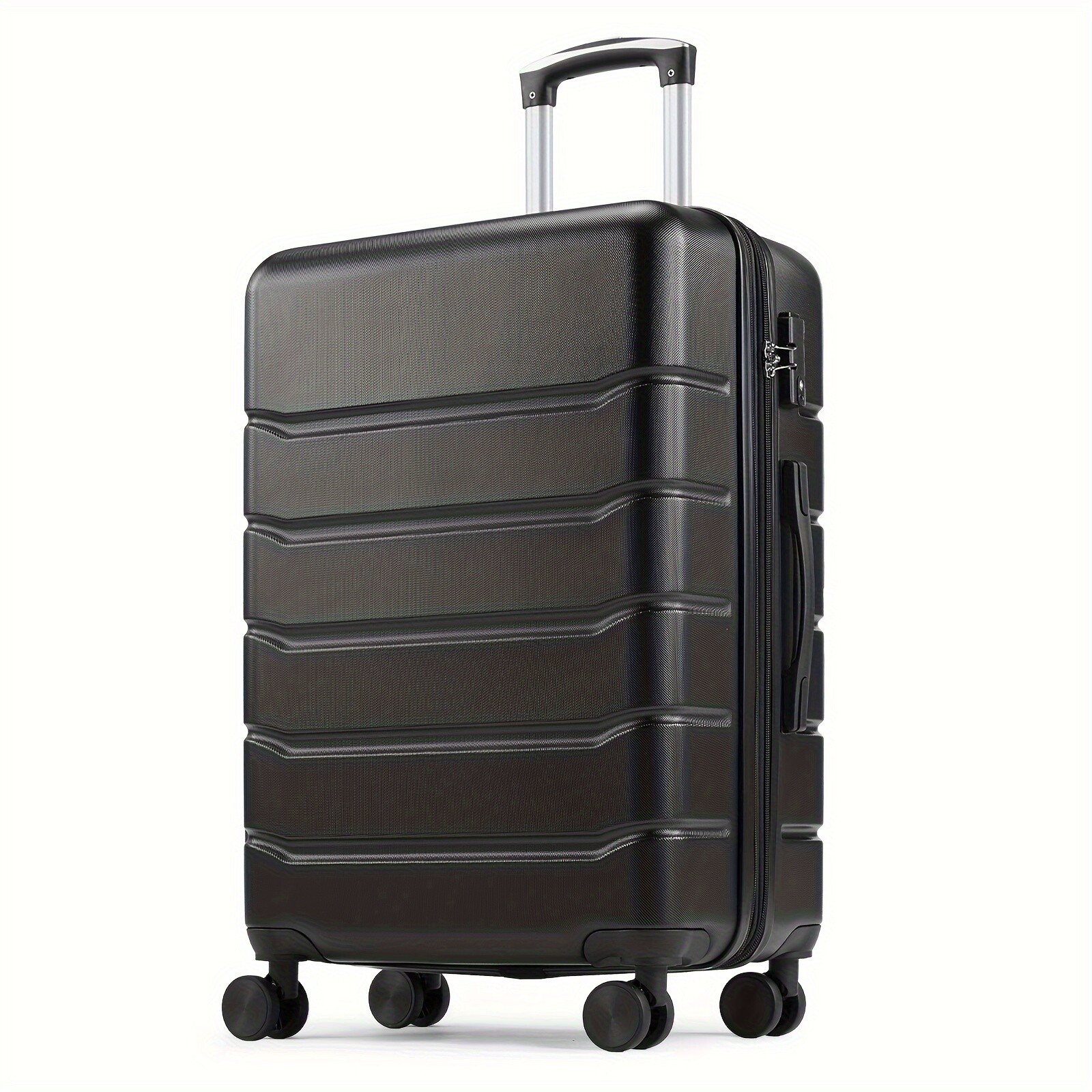 HOMEFLA Lightweight Hard Shell ABS Suitcase With Double Spin