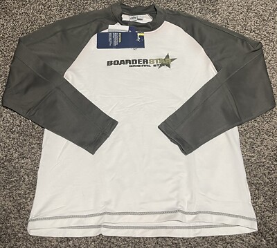 NWT Crane Sports Mens Large Snow Ski Snowboarding Long Sleeve Mock Neck