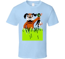 Duck Hunt Dog 80s Retro Nintendo New Video Game T Shirt