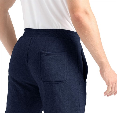Mens Thermal Sherpa Lined Jogger Jogging Pants Winter Casual Sport Warm Trousers - Picture 37 of 38
