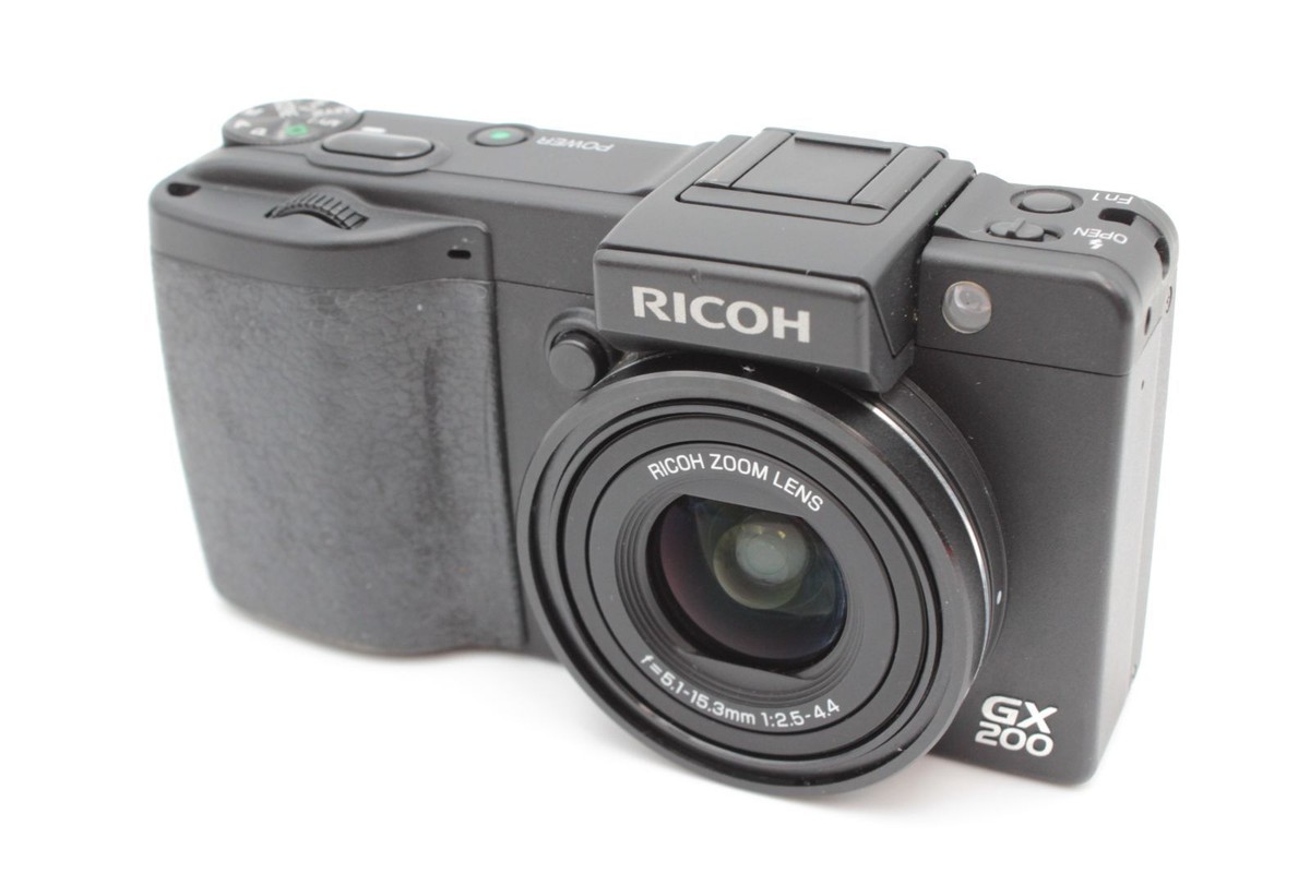 Ricoh Digital Camera GX200 Compact Digital Camera Black Ricoh Digital Camera GX200 Compact Digital Camera Black