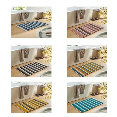 OLIVIA ROCCO Non Slip Padstow Bath Mat Super Soft Absorbent Bath Shower Mats