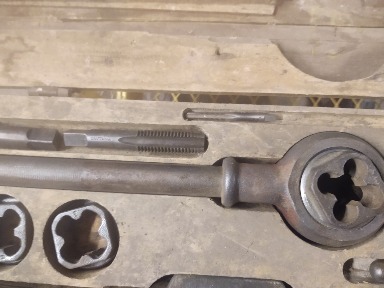 Vintage Craftsman Tap And Die Set Large Early Machinist Mechanic Farm Tool... eBay