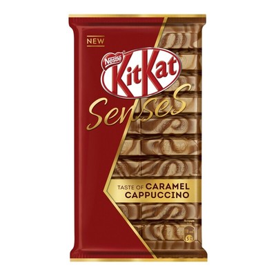Шоколад Nestle kit kat caramel cappuccino молочный 112г м/уп (4600680251110)