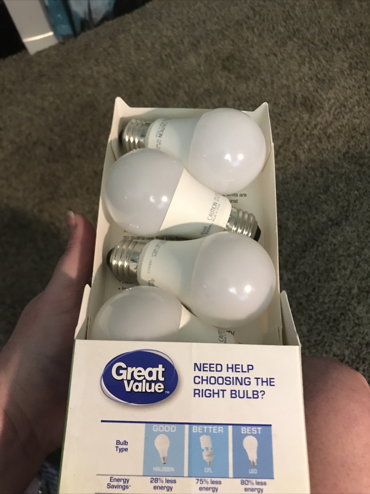 LED 40W = 6W Soft White 40 Watt Equiv. A19 2700K E26 Light Bulb