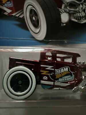 ホットウィール ID BONE SHAKER ボーンシェイカー ★LEGENDS Hot Wheels ID Legends Tour Bone Shaker Vehicle - Red