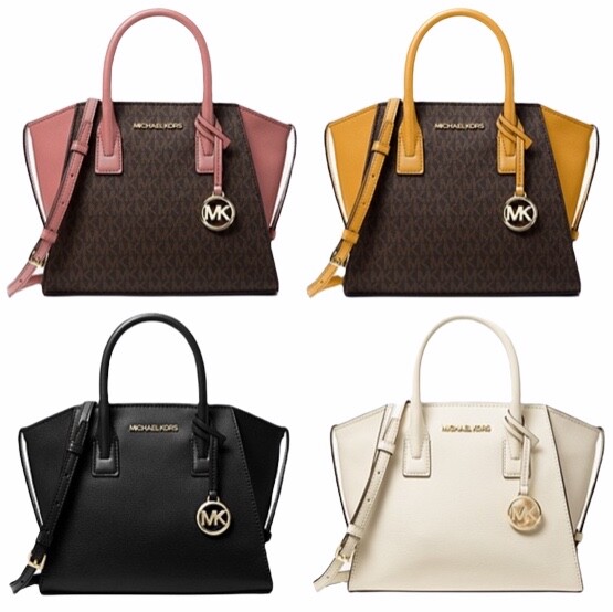 Michael Kors Avril Small Top Zip Satchel Crossbody MK
